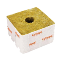 Cultiwool Rockwool Cube 4" (large hole)