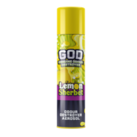 Genuine Odour Destroyer Aerosol Lemon Sherbet 750ml
