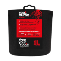 Root Nurse Round Fabric Pot 1L