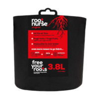 Root Nurse Round Fabric Pot 3.8L
